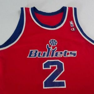 Vintage Champion Bullets Jersey Webber #2